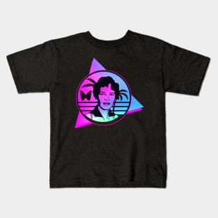 Amelia Vaporwave Kids T-Shirt